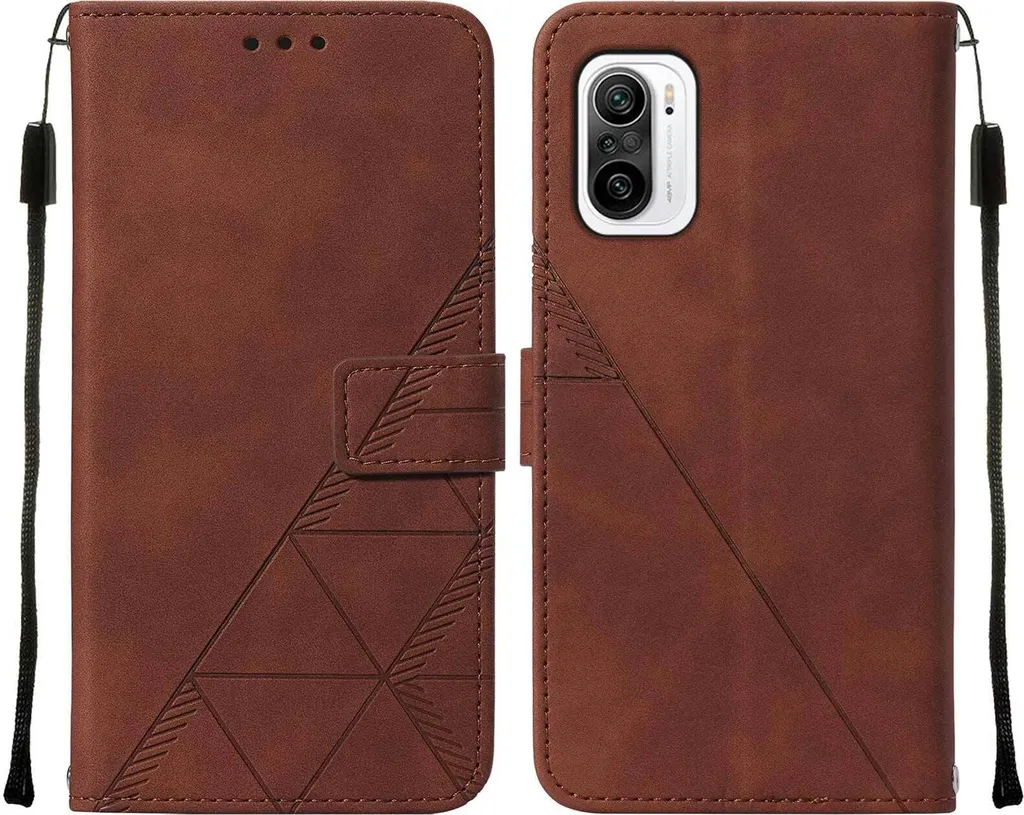 Recensione Custodia Flip Goffrata Brown Xiaomi Poco F3 / K40