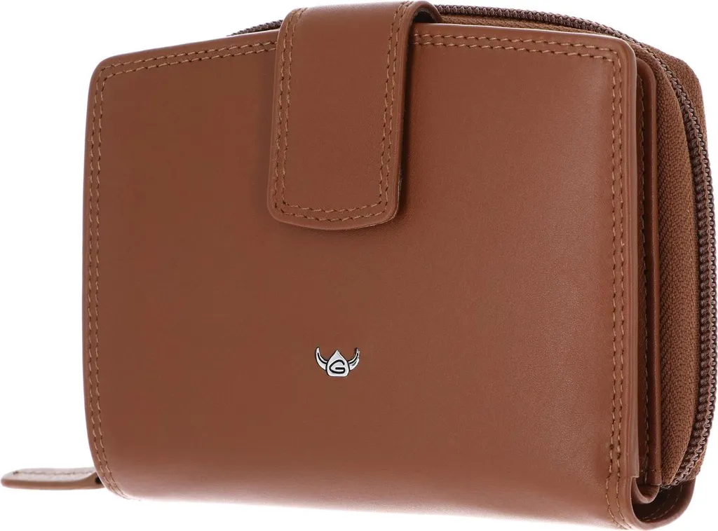 Portafoglio Uomo Golden Head 1438 Polo RFID Pelle Marrone Cognac