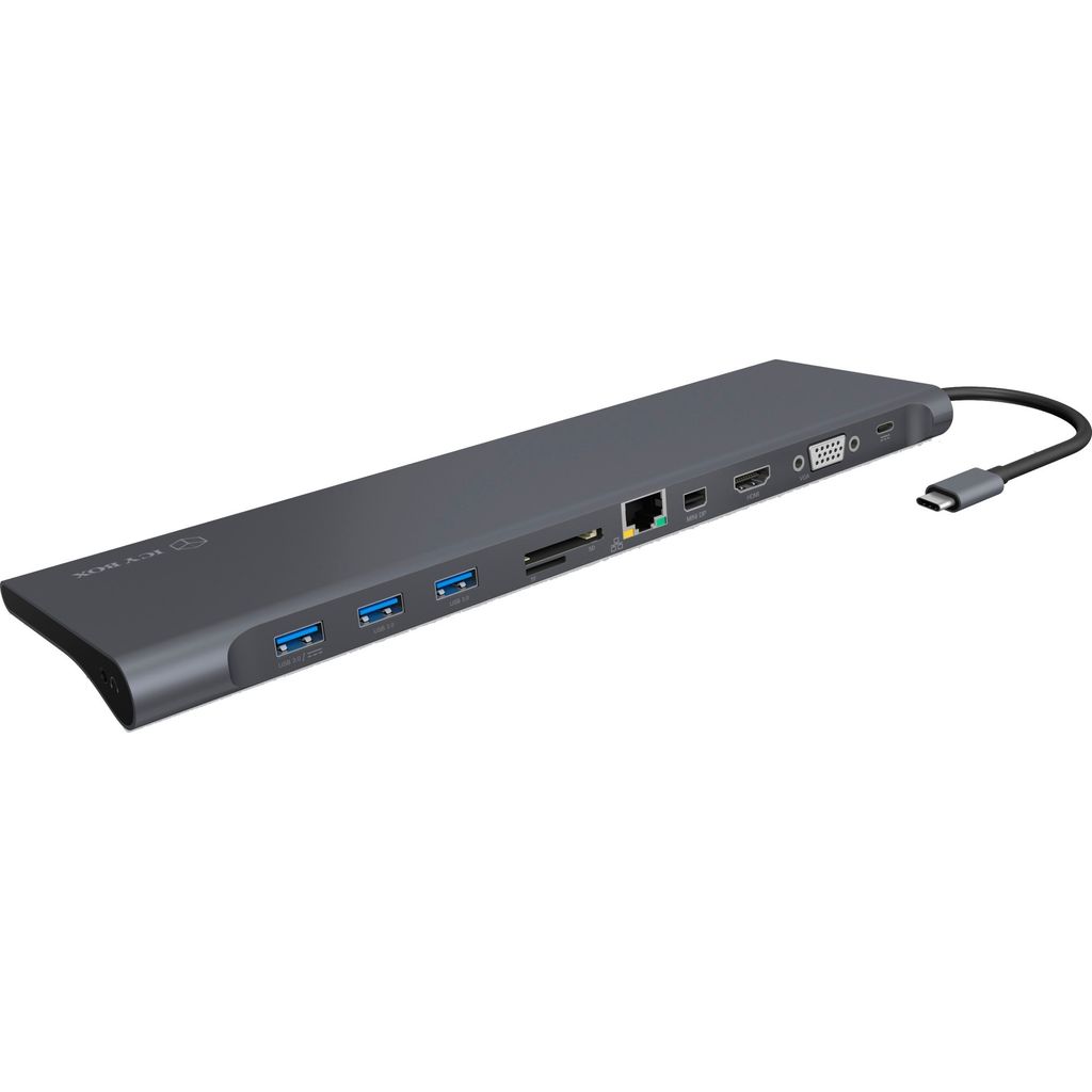 ICY BOX IB-DK2102-C, Kabelgebunden, USB 3.2 Gen 1 (3.1 Gen Produktbild 