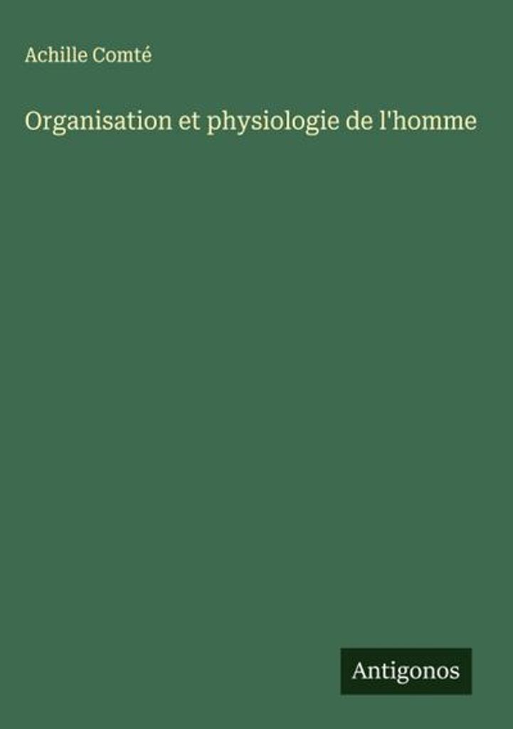 Organisation und Physiologie des Menschen