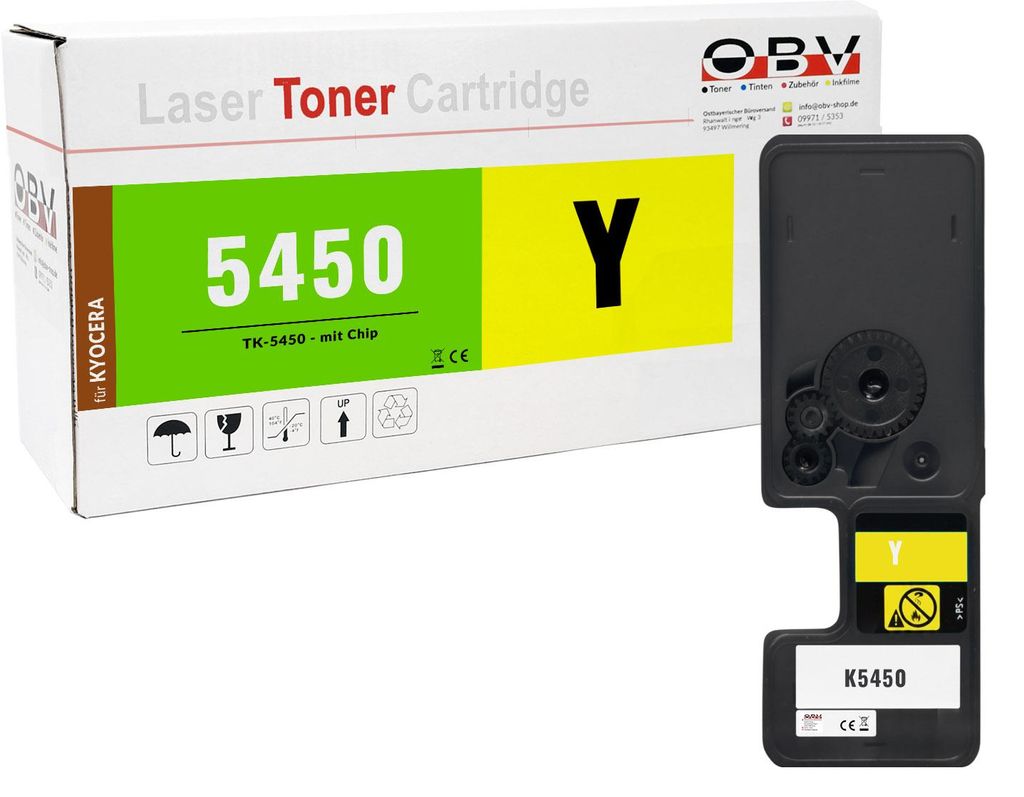 Kyocera TK-5450 kompatibler Toner Gelb - MA2600cfx Produktbild 