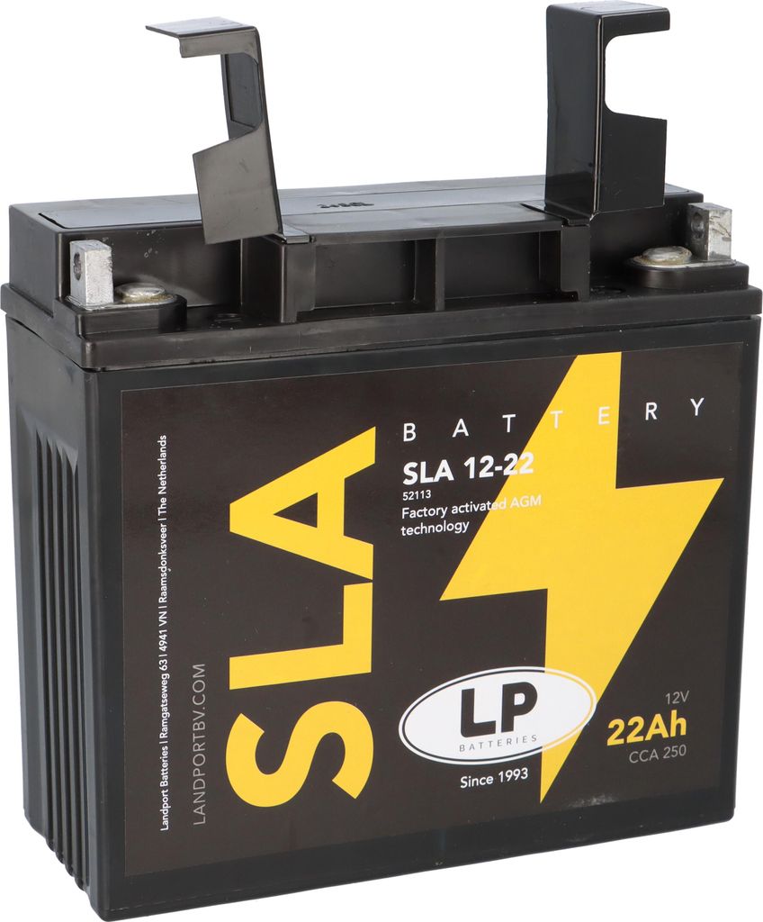 Batterie AGM SLA 12V 22Ah pour moto Batterie de démarrage Image du produit 