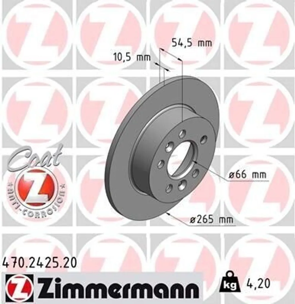 Éliminez les vibrations au freinage sur Espace III avec le disque Zimmermann