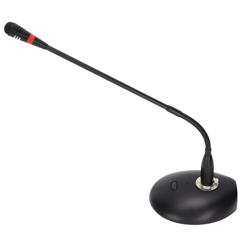 Microphone à condensateur col de cygne USB pour PC et conférence