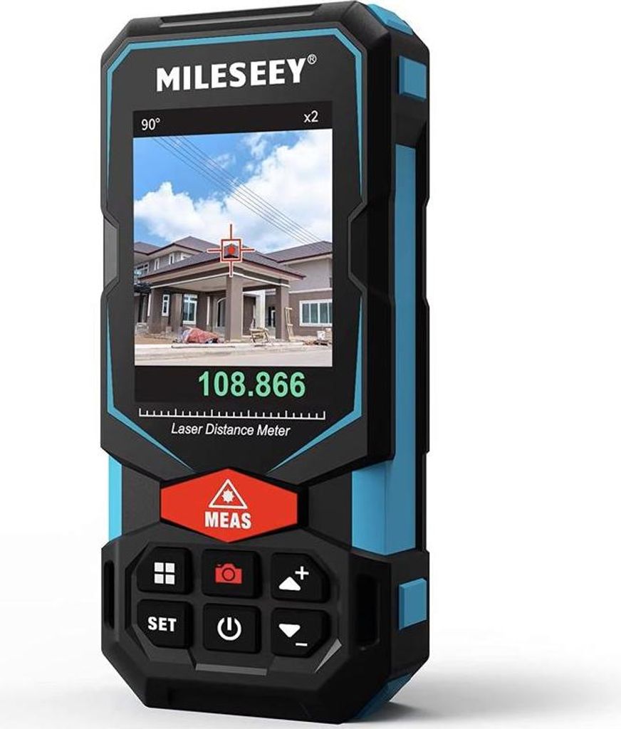 Mileseey S7 laserový měřič s kamerou 100 m, aplikace Obrázek produktu 
