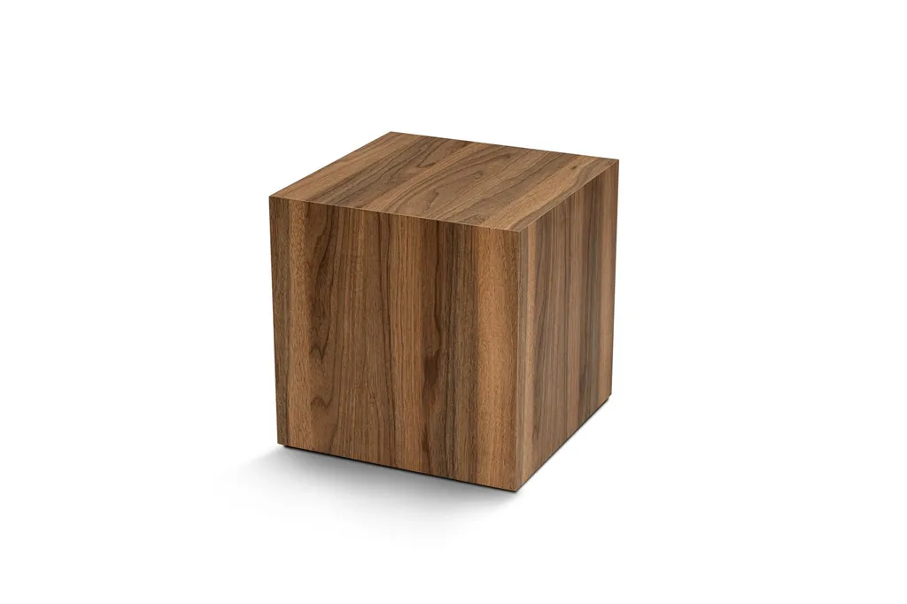 Skye Decor Küp Table d'appoint en Noyer 100% MDF Cube 45x45x50 cm - 3