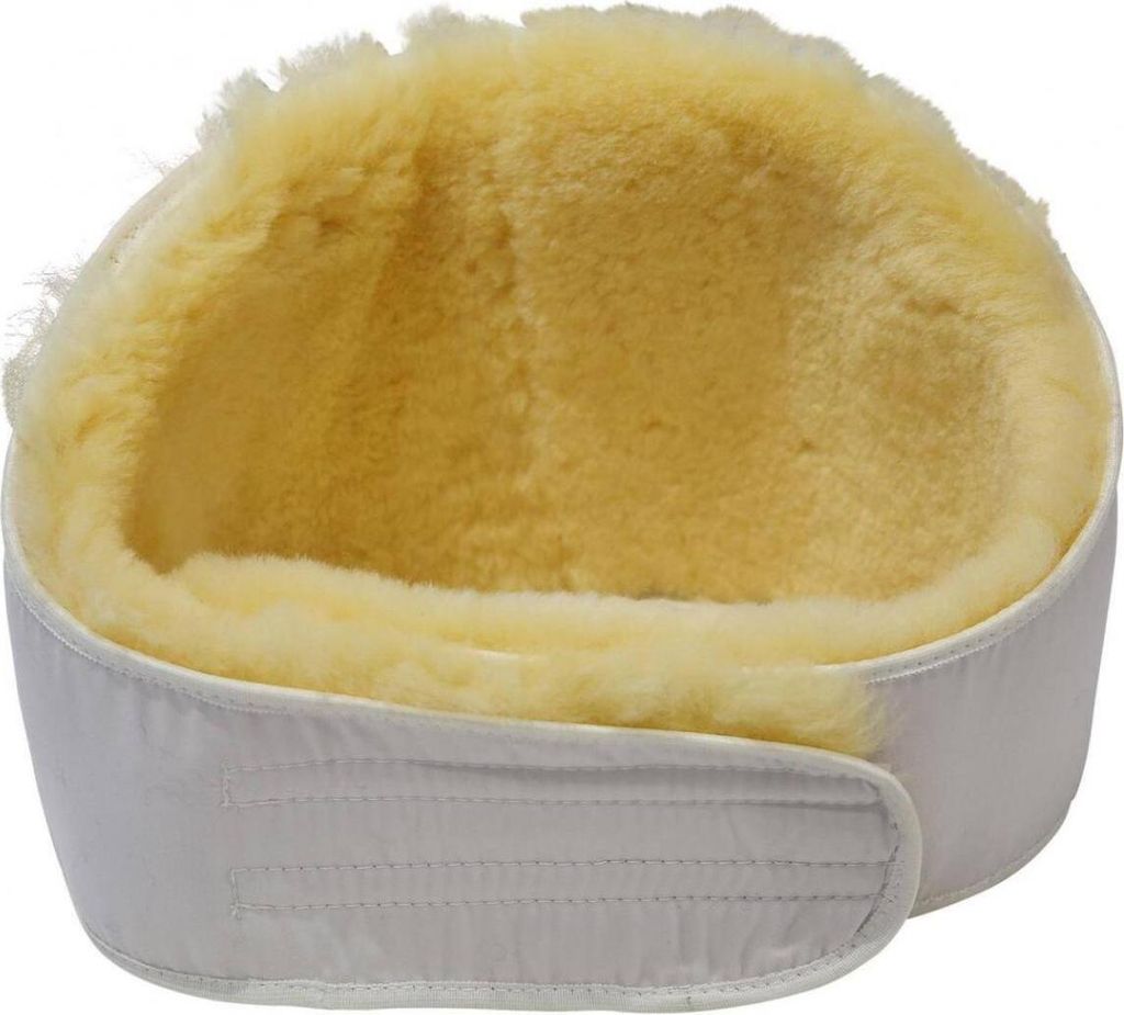 Lammfell Nierengurt Gelb - Größe: XL Produktbild 