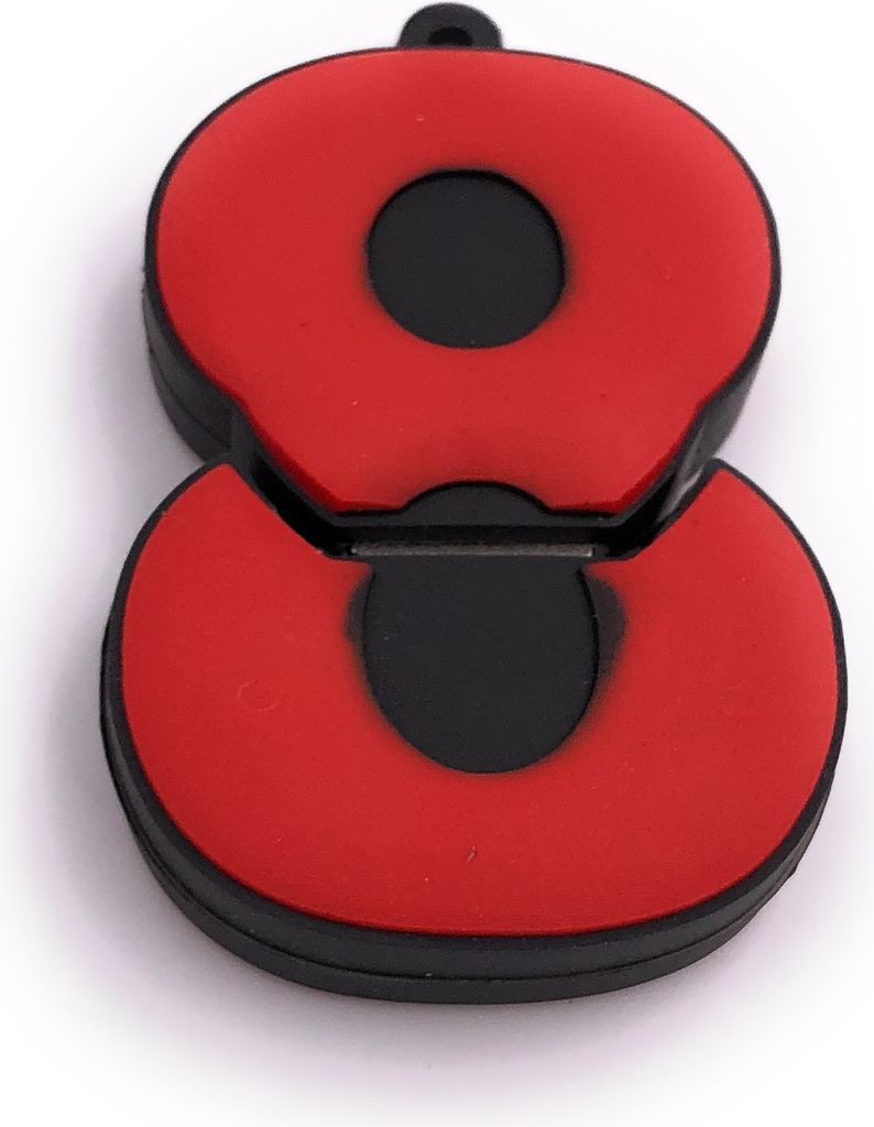 Onlineworld2013 8 Zahl Zählen Jahre Funny USB Stick 64 GB USB 3.0