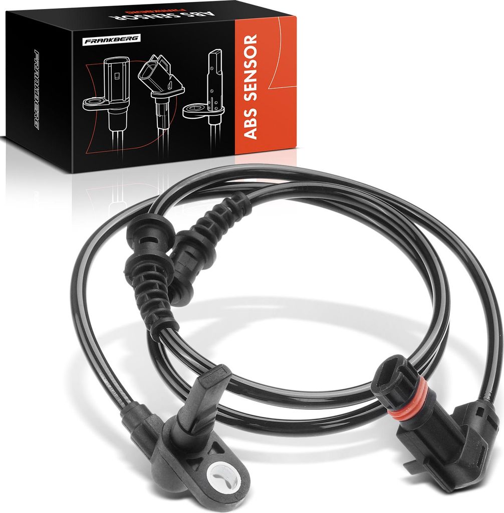 Frankberg 1x ABS Sensor Vorderachse beidseitig für Mercedes-Benz Viano W639 Vito Bus Vito/Mixto Kasten 3.2L 2003-2014