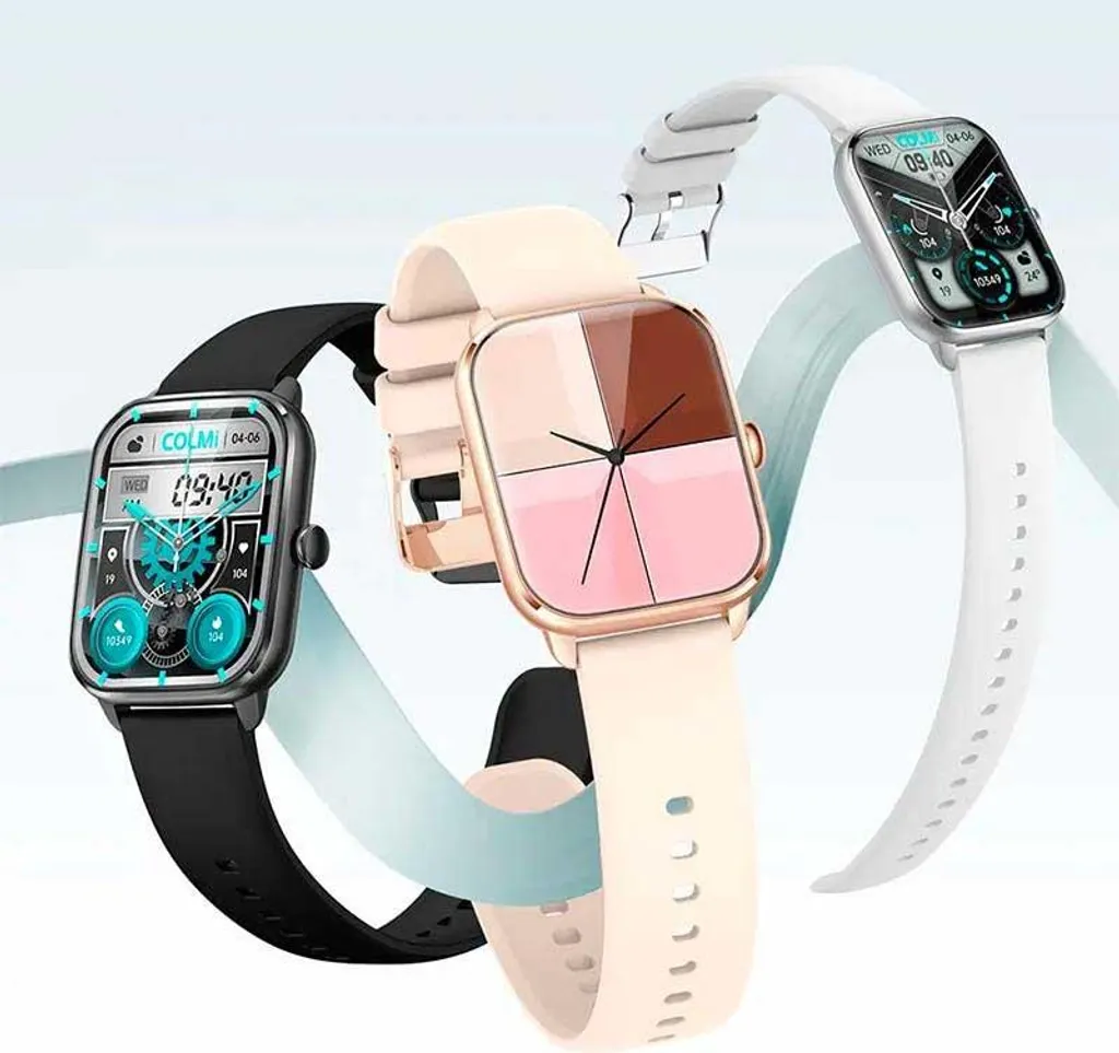 Montre connectée COLMI C61 noire : ne manquez plus aucun appel ou message - 9