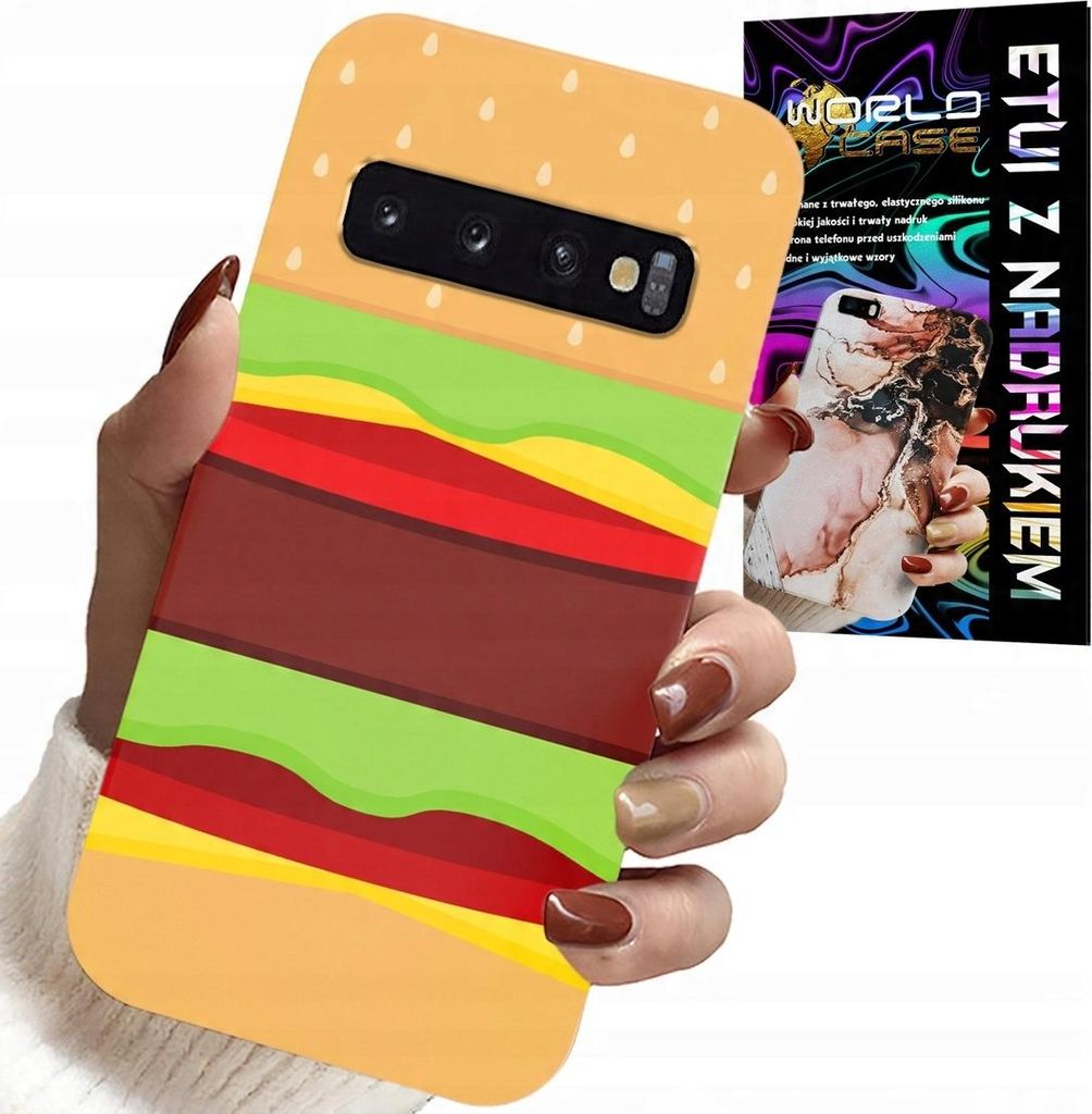 Fall Für Samsung Galaxy S10 - Fall Burger Cheeseburger Geschenk Fall