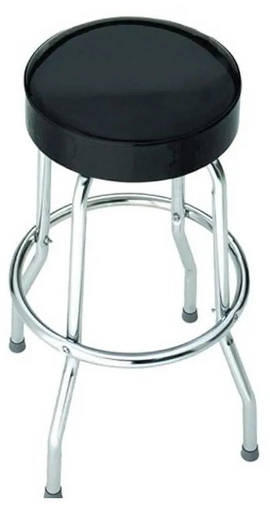 Tabouret Iron Maiden Seventh Son : confort durable et style Chrome