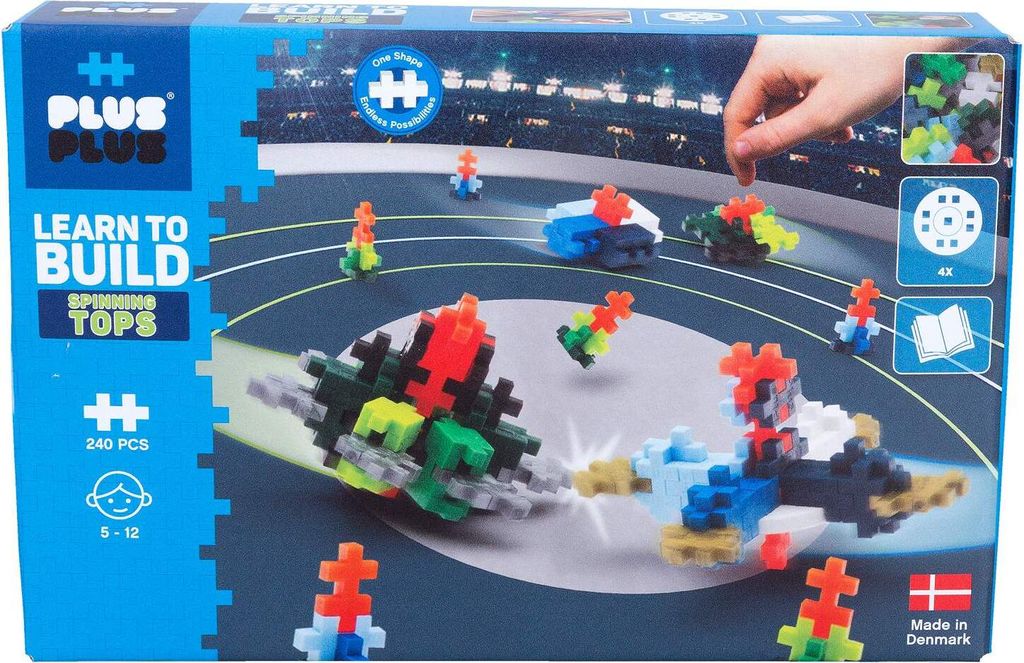 Plus-Plus 9603853 Kreativ-Bausteine, Kreisel Set, Spinning Produktbild 