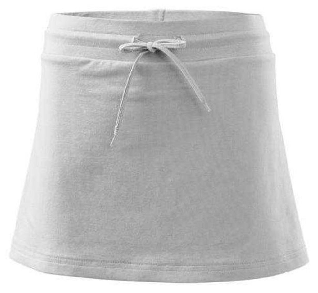 Malfini - Minirock für Damen, 2 in 1 PP12285 (S) (Weiß)