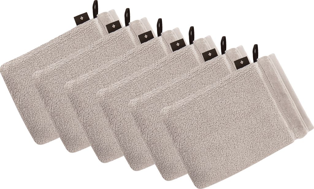 6er Pack Waschhandschuh Pure von der Marke Vossen 22 x 16 Produktbild 