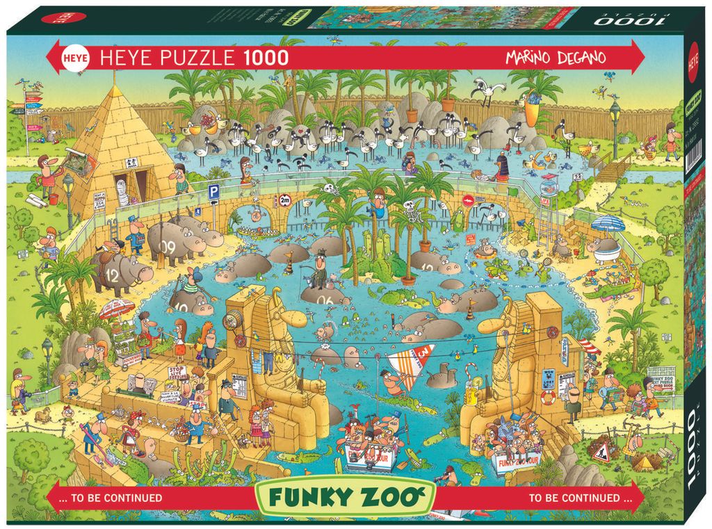 Puzzle 1000 piese Nile Habitat 29693 Zdjęcie produktu 