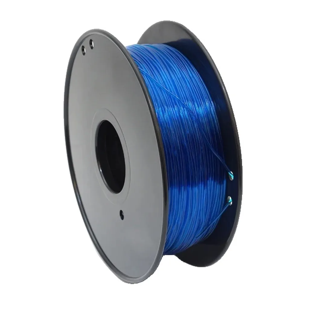 TPU 1.75mm Blu Trasparente: Filamento 3D Alta Resistenza e Flessibilità