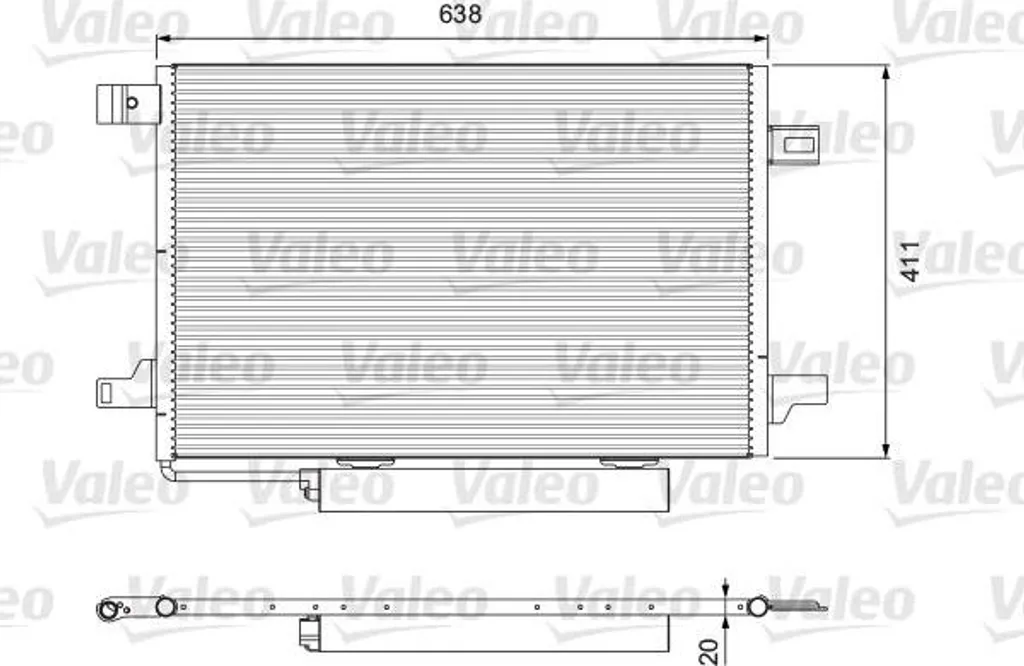 Réparer la clim Mercedes Classe A et B avec le condensateur Valeo 814249