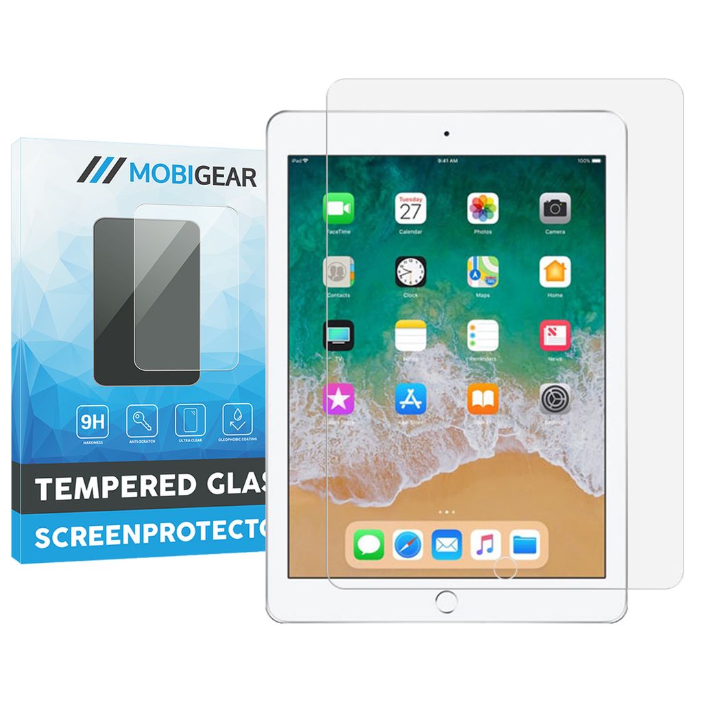 Mobigear iPad Pro 9.7 Zoll (2016) Panzerglas Gehärtetes Glas Displayschutz - Hüllenfreundlich