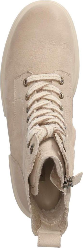 Paul Green Damen Schnürstiefeletten Beige Rauleder Größe: Produktbild 6
