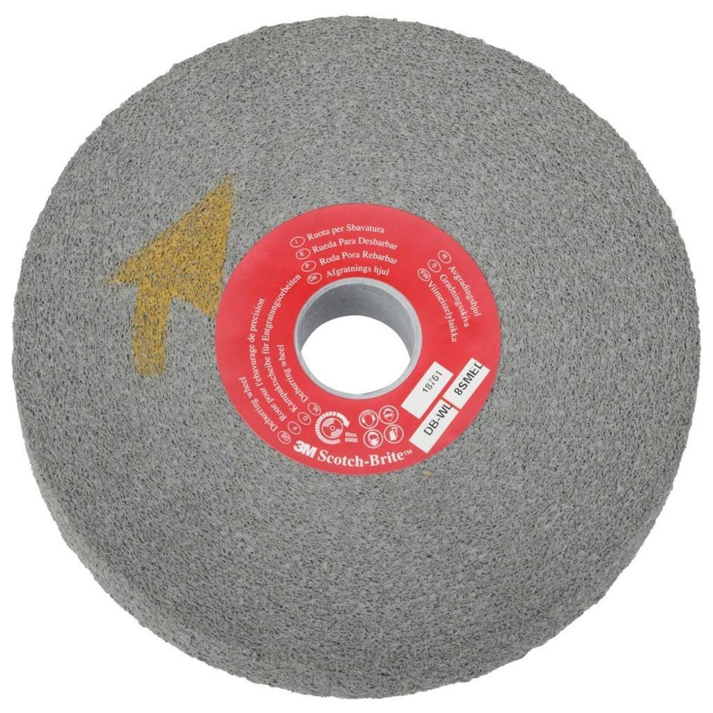 3M Faservliesscheibe DB-WL gewickelt 152x25mm 9S-fine Produktbild 