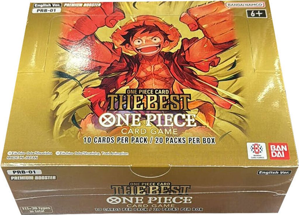 One Piece PRB 01 Display Booster Box Eng The Best Sealed Immagine del prodotto 