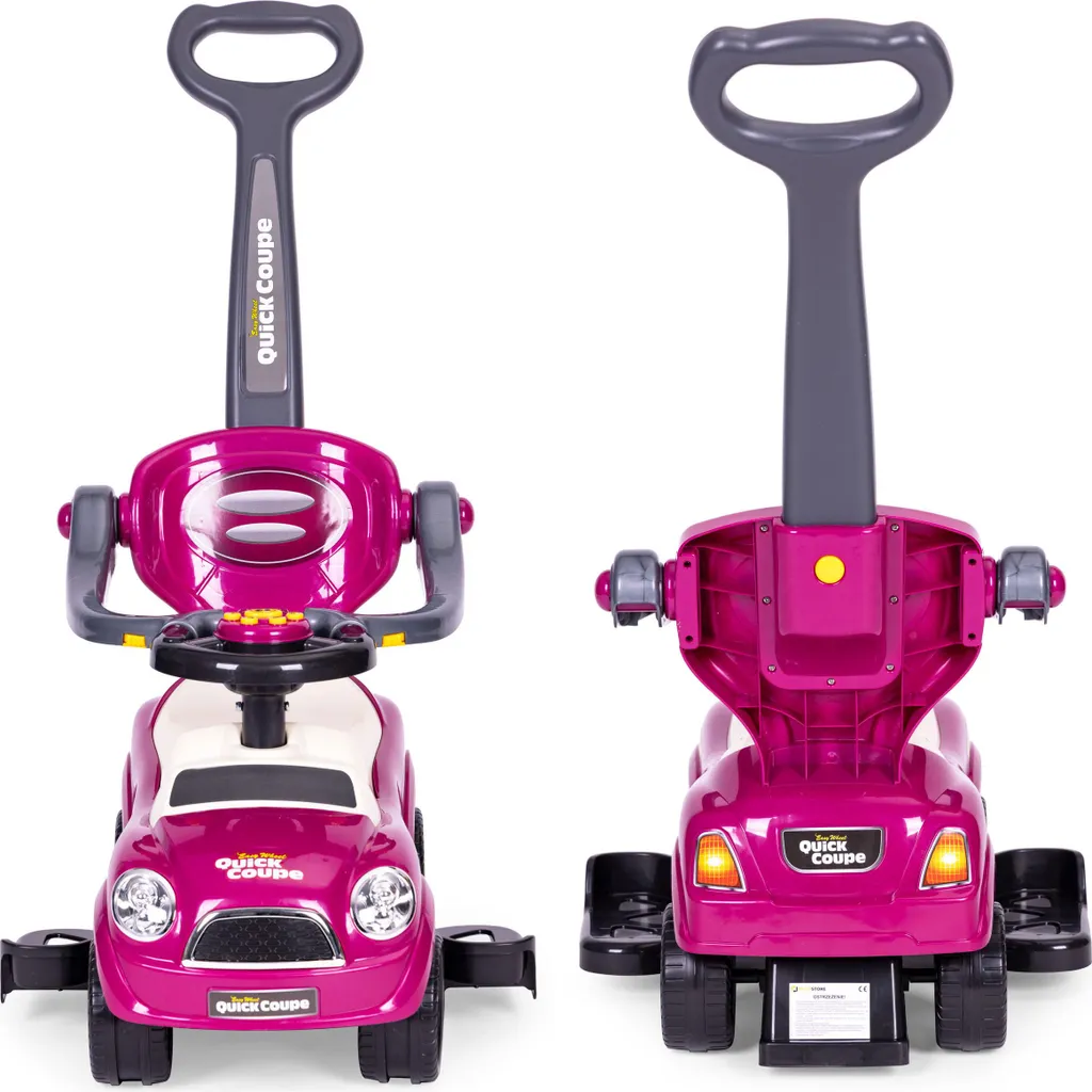 Poussette à roues pivotantes et guidon sonore interactive Modèle C1 - 10
