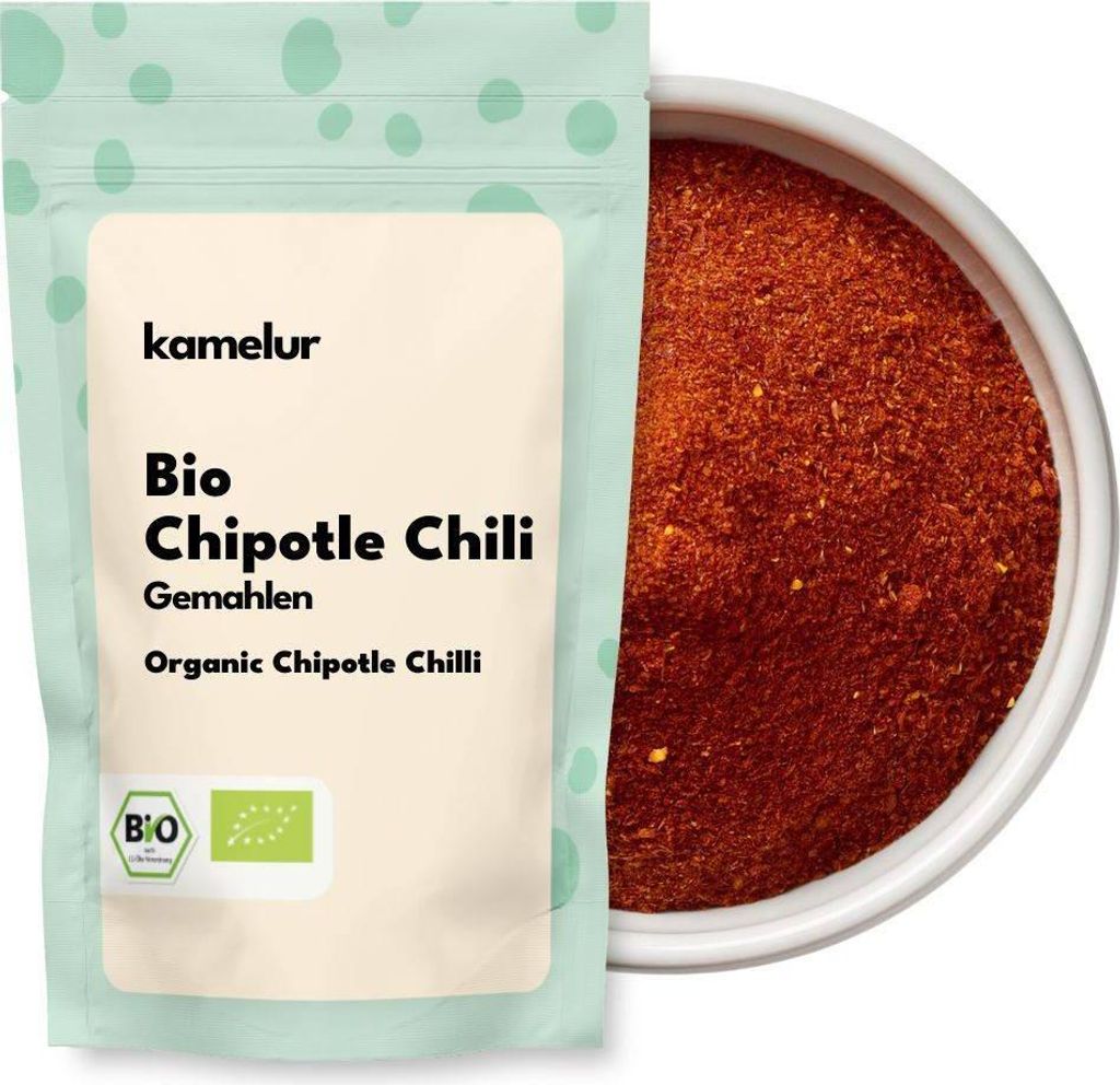 Kamelur Bio Chipotle Chili gemahlen 500 g