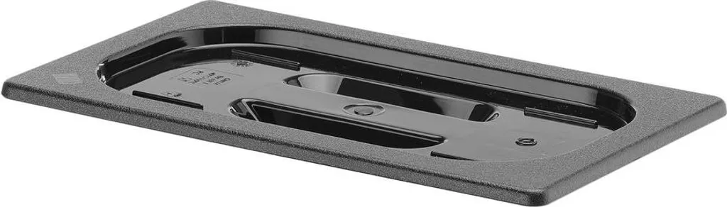 Coperchio Gastronorm Hendi GN 1/4 Colore Nero 265x162mm PC