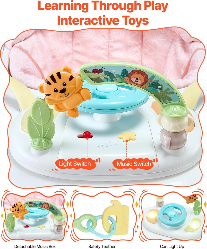 Trotteur Bébé Pliable Anti-Chute : Solution Idéale pour Petits Espaces - 5
