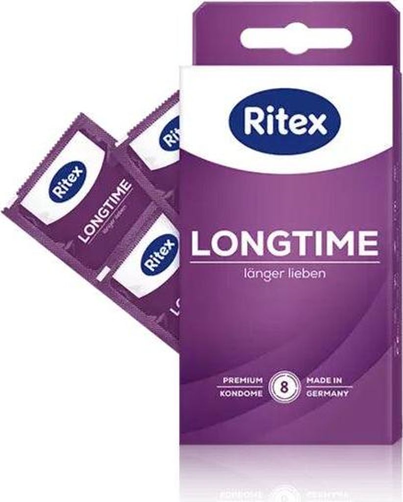 Ritex Kondome - FÃ1/4r sorgenfreie Intimität LONGTIME - Produktbild 