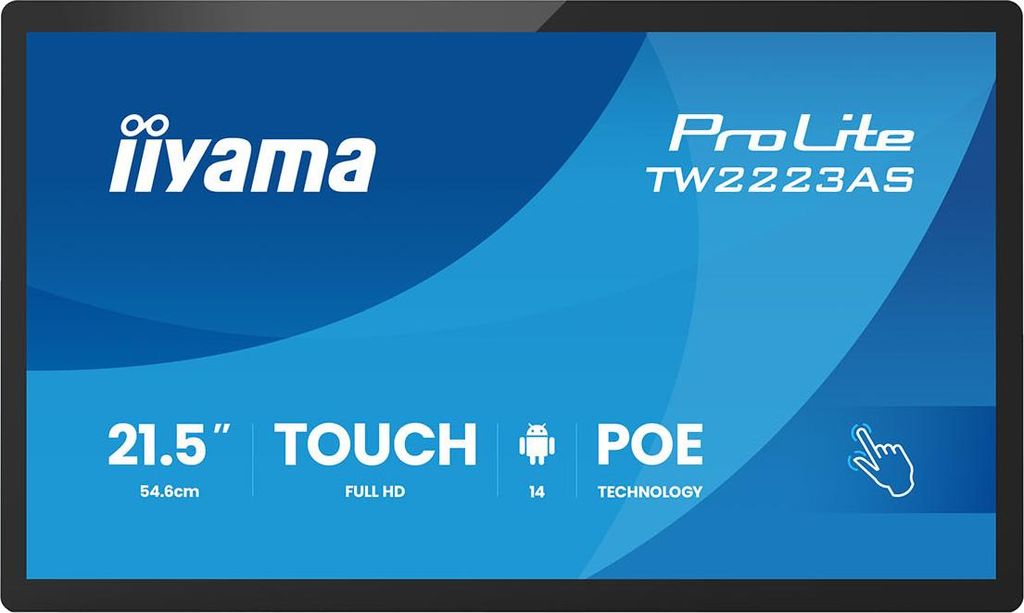 iiyama ProLite TW2223AS-B3P, Public Display, (FullHD, IPS