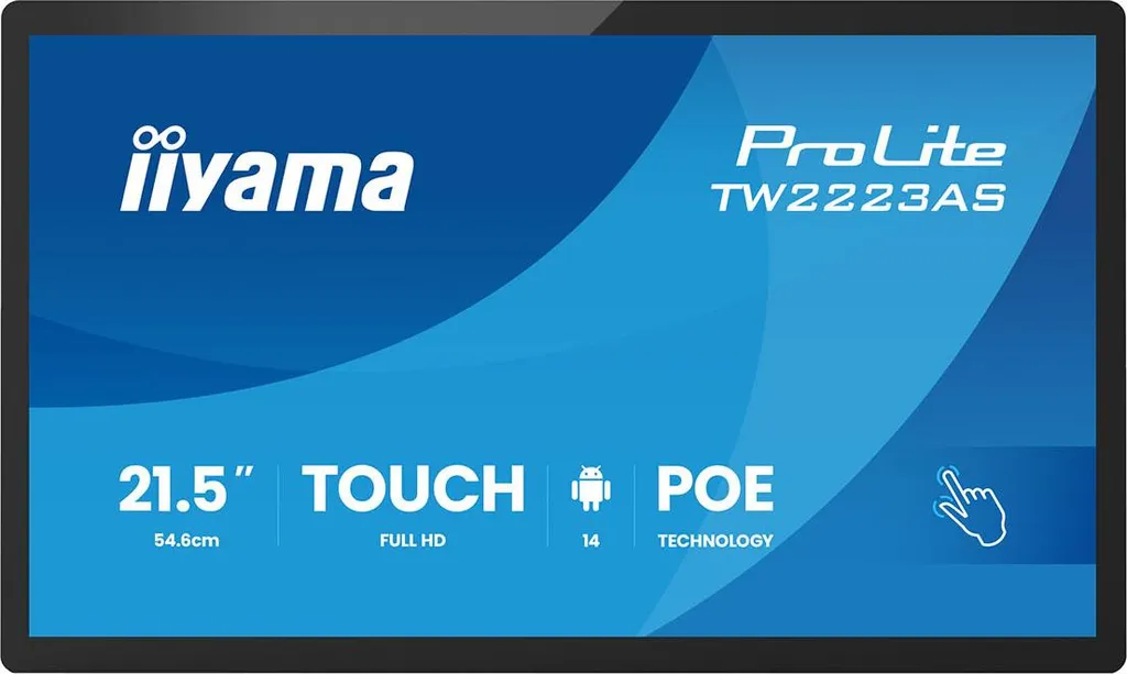 Tablette tactile géante Android 21.5" Iiyama TW2223AS-B3P Full HD Pro 16:9