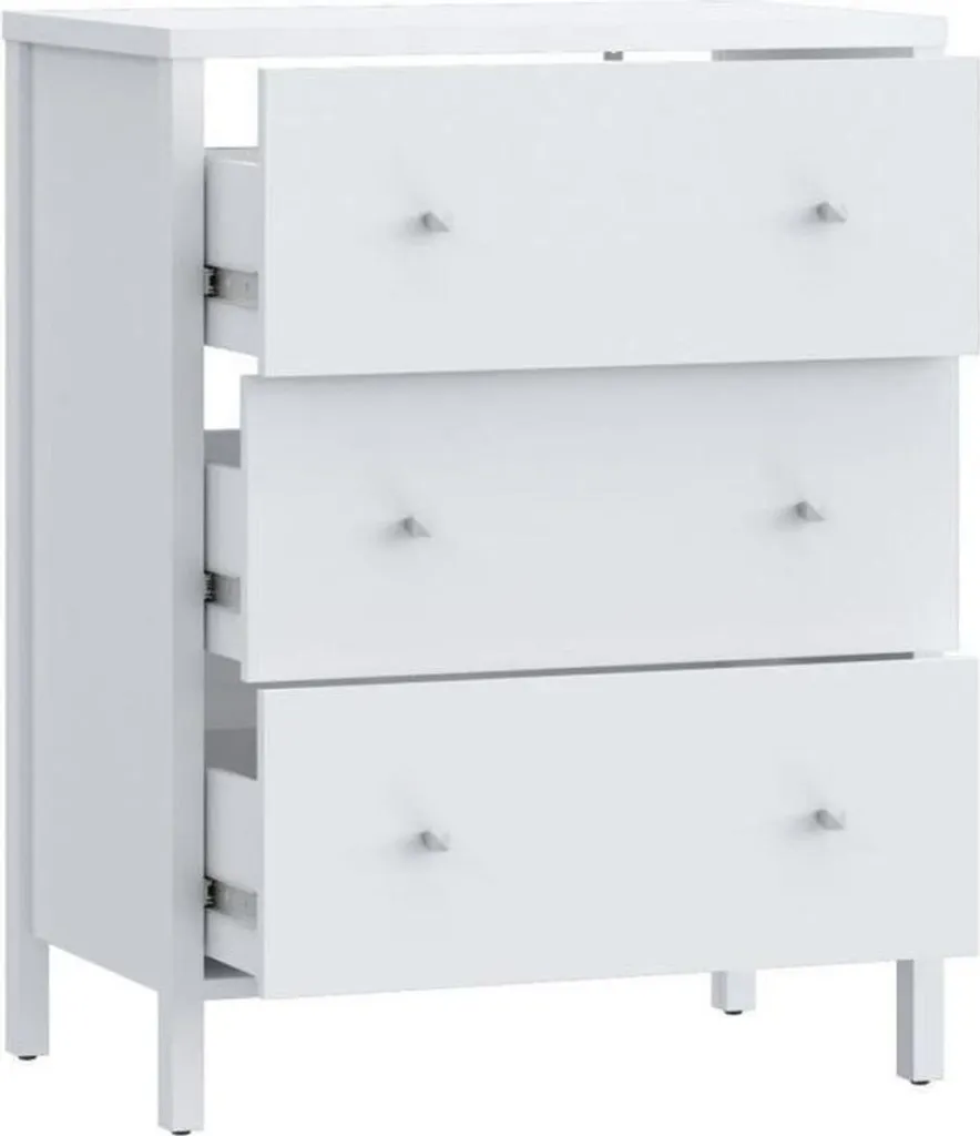 Meuble bas sous évier blanc IPSARION pour optimiser vos rangements - 5