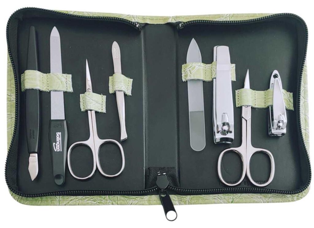 8-teiliges Maniküre Set Solingen – Nagelpflege Set mit Produktbild 