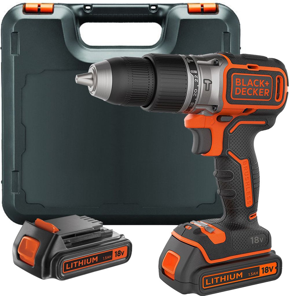 Black & Decker BL188KB Akku Schlagbohrschrauber 2-Gang 18V Produktbild 