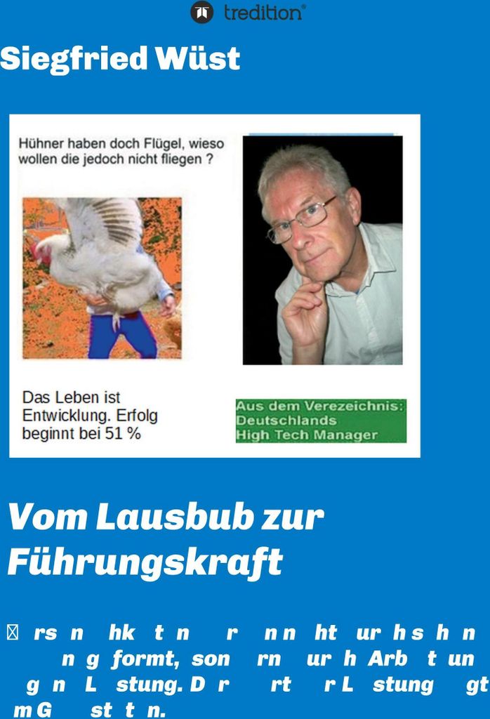 Vom Lausbub zur Führungskraft