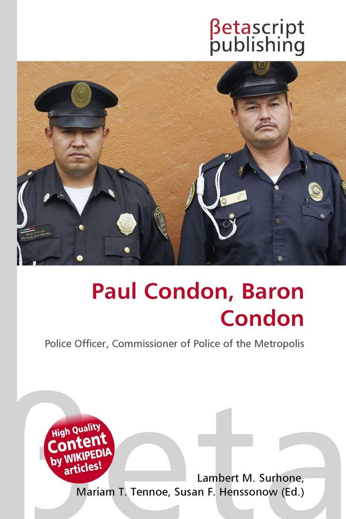 Paul Condon, Baron Condon
