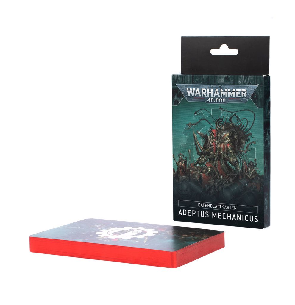 Warhammer 40.000 Adeptus Mechanicus Datenkarten