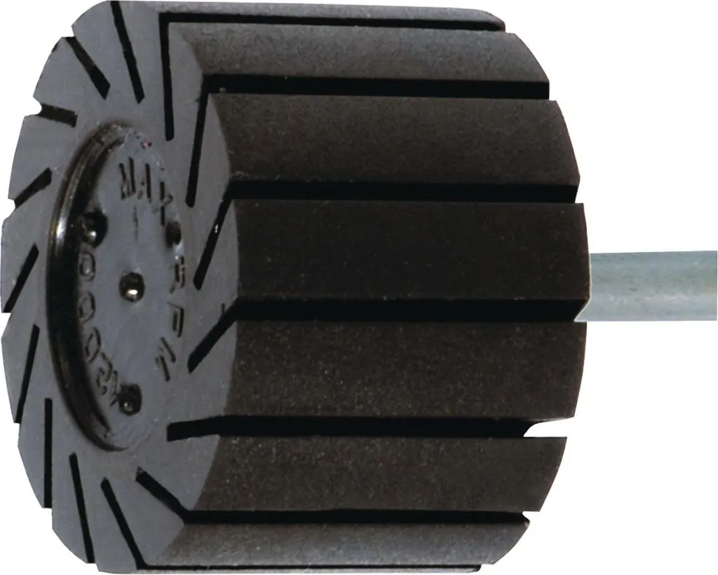 Porte-meule cylindrique D60 anti-vibration tige 6 mm pour finition