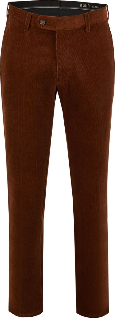 aubi Perfect Fit Herren Hose Baumwoll Cord Stretch Modell 526 rost Größe 50