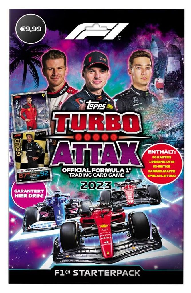 Topps - Turbo Attax Formule 1 2023 - 1 startér Obrázek produktu 