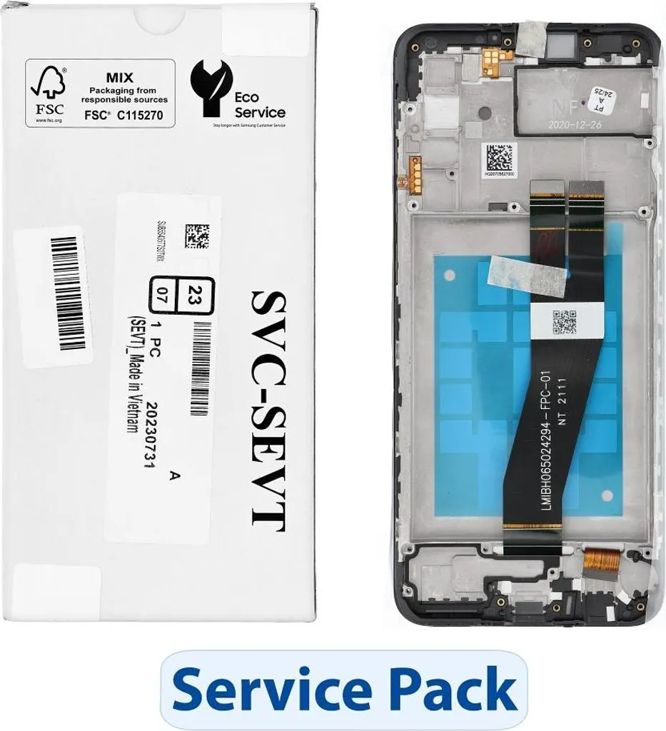 Réparer Écran Cassé Samsung A02s A025G LCD GH81-20181A Original