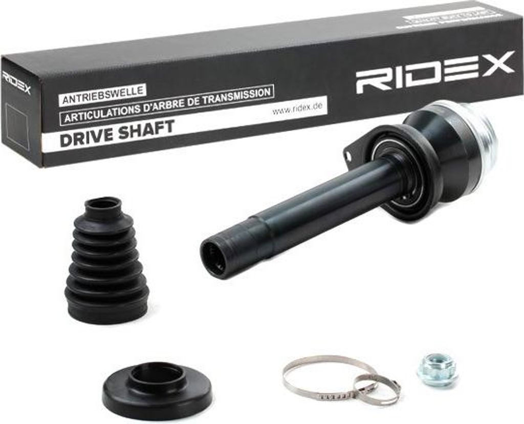 RIDEX Gelenksatz Antriebswelle Getriebeseitig für VW Transporter V Bus (7HB, 7HJ, 7EB, 7EJ, 7EF, 7EG, 7HF, 7EC) 5J0387
