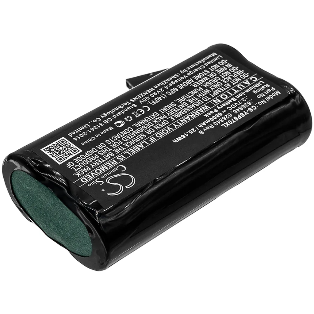 Batterie Techtek pour YSI ProDSS et ProSolo 626870-1 Haute Capacité