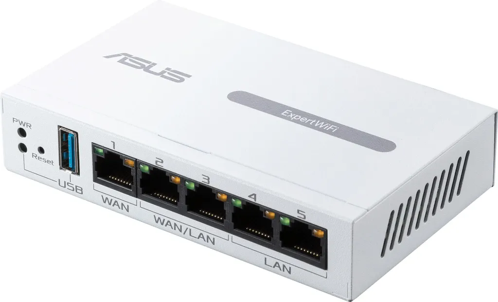 Routeur VPN Gigabit ASUS EBG15 pour Télétravail Sécurisé avec 3 Ports