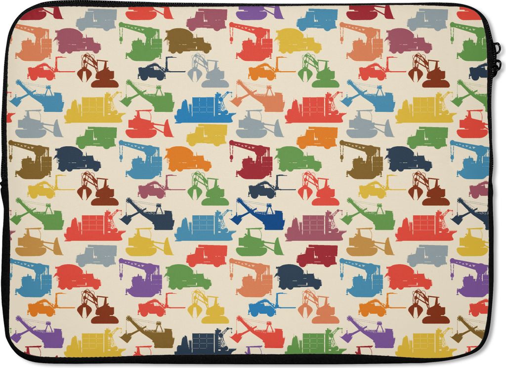 MuchoWow Laptop Hülle 14 ZollMuster - Kranich - Stiefel - Jungen - Kinder Laptoptasche - Laptoptasche - Stoßsicher - Schutzhaube