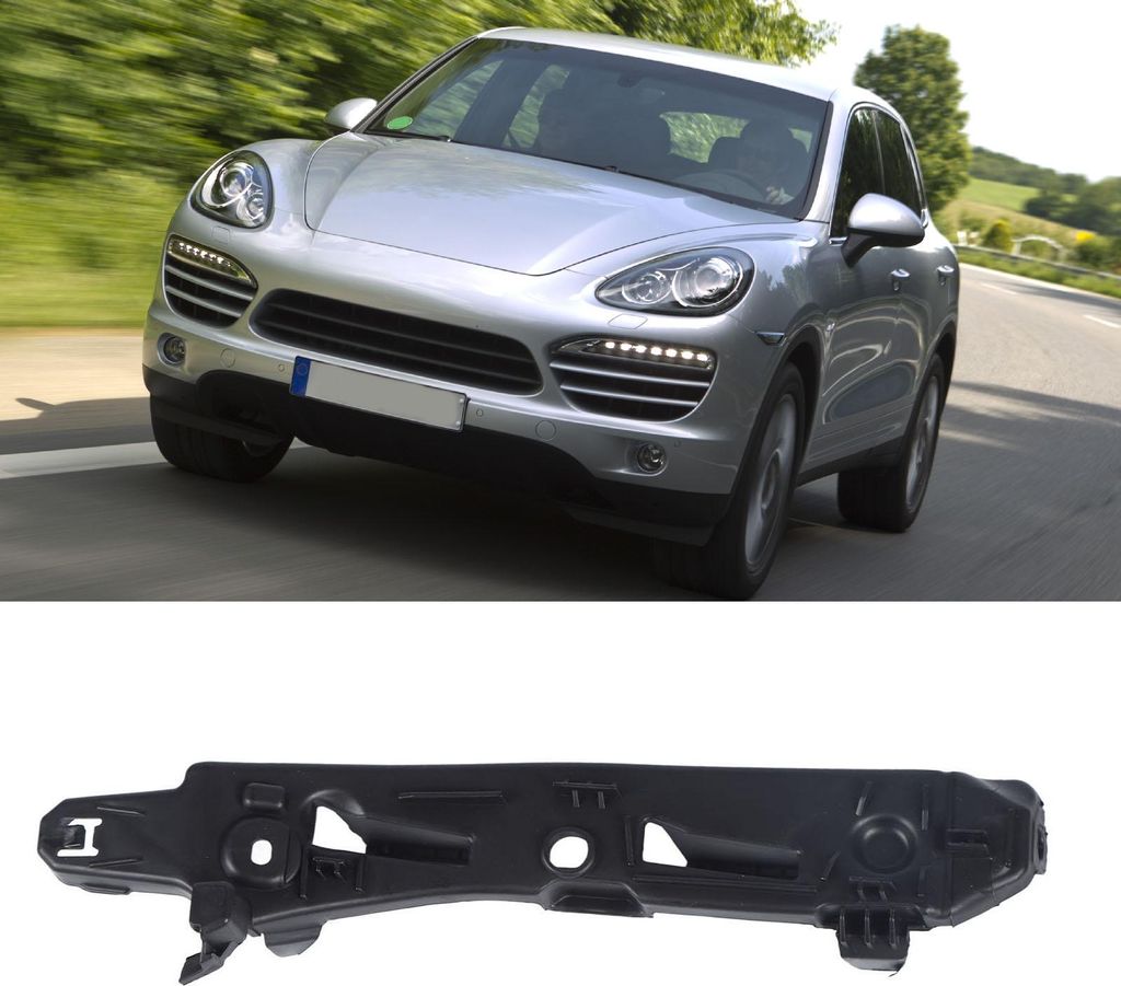 Vordere Stoßstangenhalterung, fester Schutzhalter für Cayenne 92A 2011 bis 2017, links 95850504901
