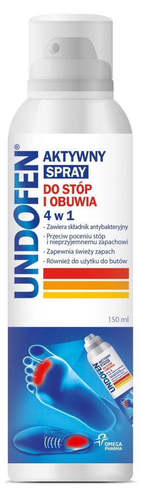 Aktivspray für Füße und Schuhe 4 in 1 Undofen 150ml Produktbild 