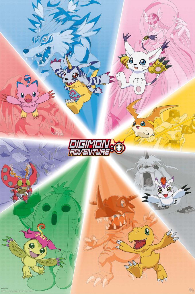 DIGIMON - Poster Maxi 91cmx51cm - Digimon Group Produktbild 